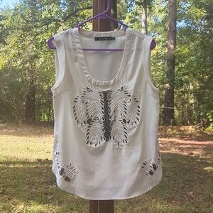 Euc Ark and Co Beaded Tank